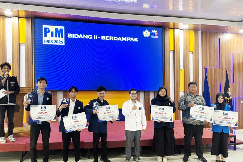 PIM UNIB 2025 Sukses Digelar: 255 Karya Bersaing, Mahasiswa UNIB Dominasi Daftar Pemenang penutupan pim 2025 5